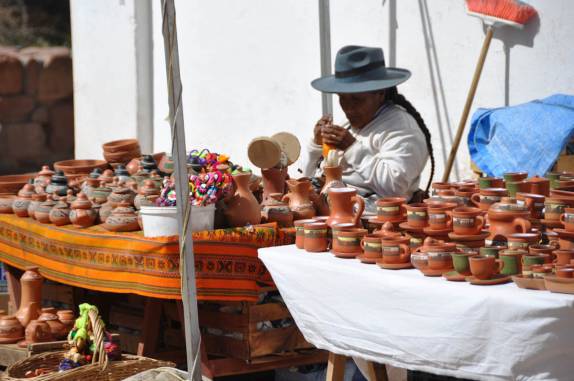 Venda de artesanato em Humahuaca - Argentina